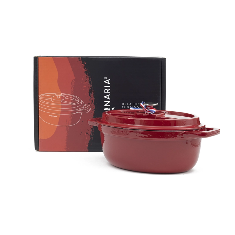 OLLA HIERRO FUNDIDO 4.1 LITROS COQUINARIA - 5