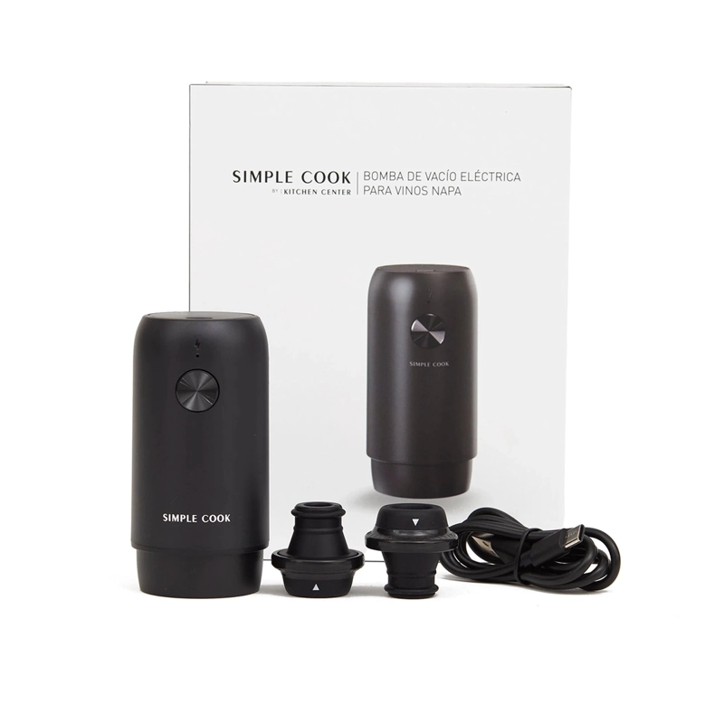 BOMBA DE VACIO ELECTRICA PARA VINOS NAPA SIMPLE COOK - 5