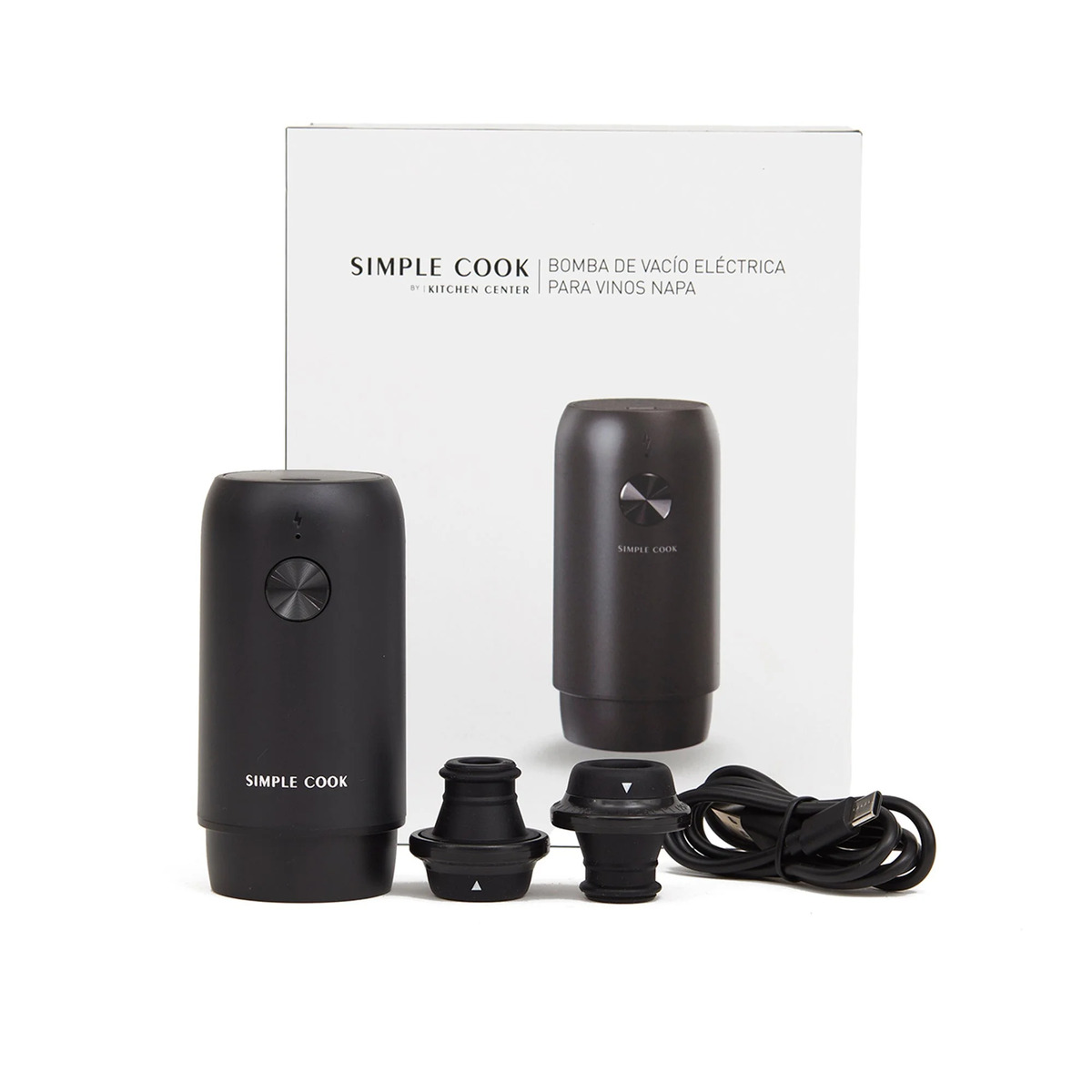 BOMBA DE VACIO ELECTRICA PARA VINOS NAPA SIMPLE COOK - 5