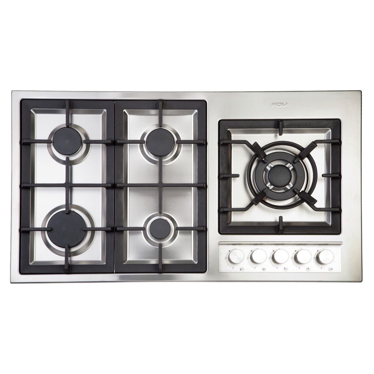 ENCIMERA GAS LICUADO DELUXE ELITE 5 QUEMADORES 90 CM FDV