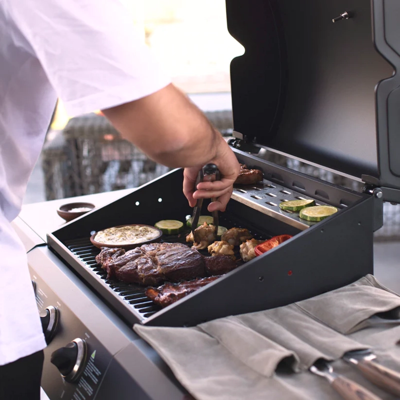 PARRILLA GAS ESSENCE BLACK 3Q FDV - 3