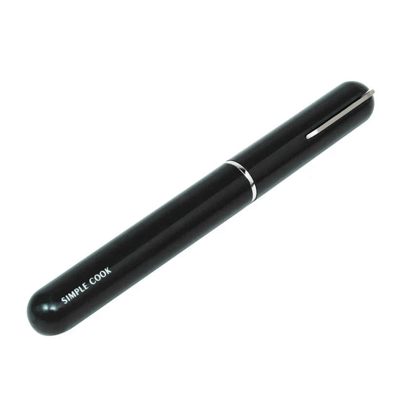 DESCORCHADOR DE VINOS A PRESION SIMPLE COOK DOMINUS NEGRO - 1