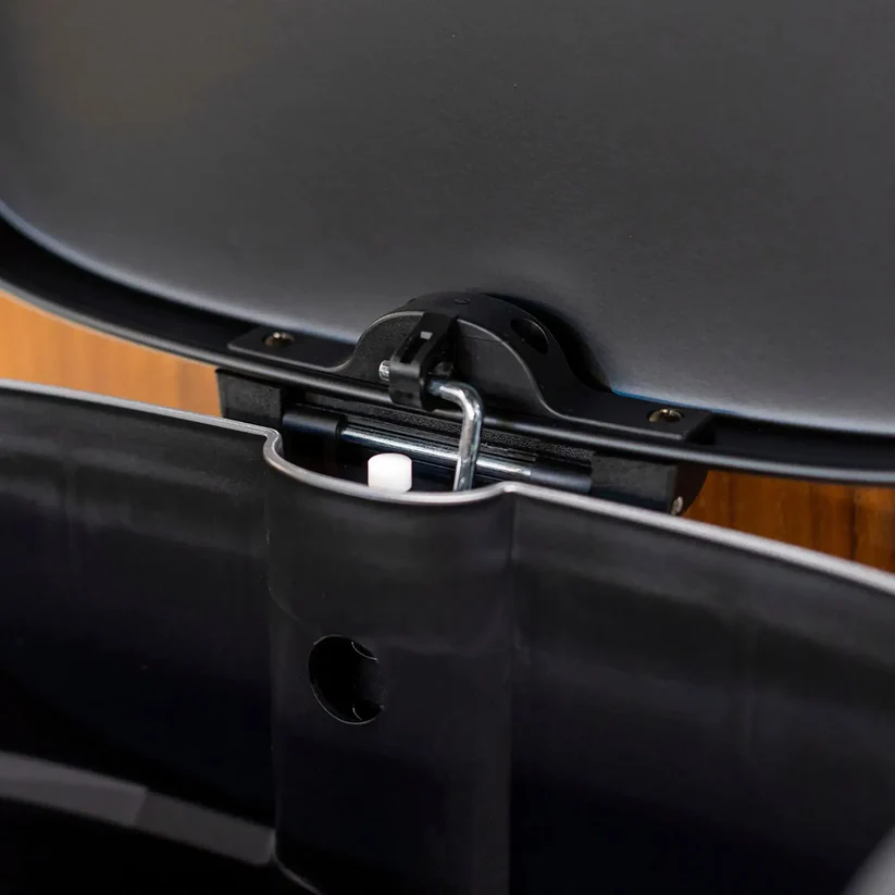 BASURERO 30L CON PEDAL NEGRO MATE SIMPLE COOK - 5