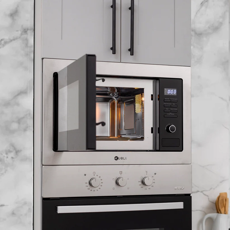 MICROONDAS EMPOTRADO NEU INOX 23 LTS KUBLI - 4
