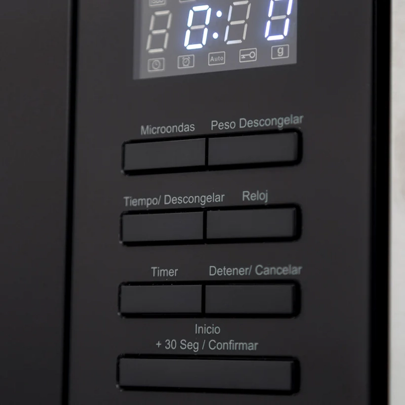 MICROONDAS EMPOTRADO NEU INOX 23 LTS KUBLI - 7