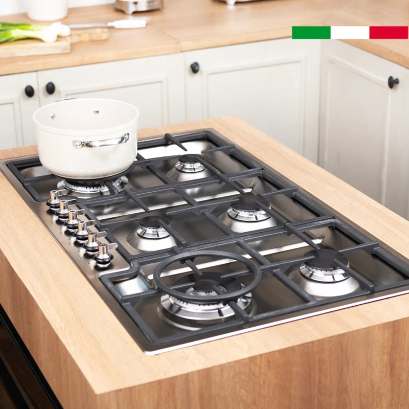 ENCIMERA SMEG GAS ESTETICA CLASICA 90 CM - 4