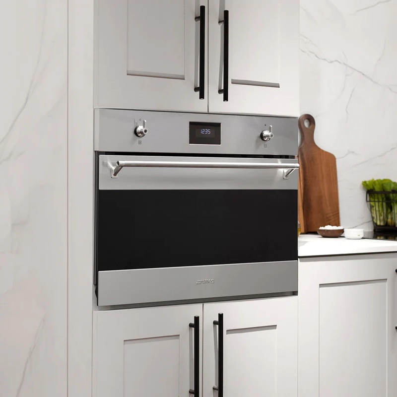 HORNO MICROONDAS COMPACTO 45CM SO4301M0X SMEG - 4