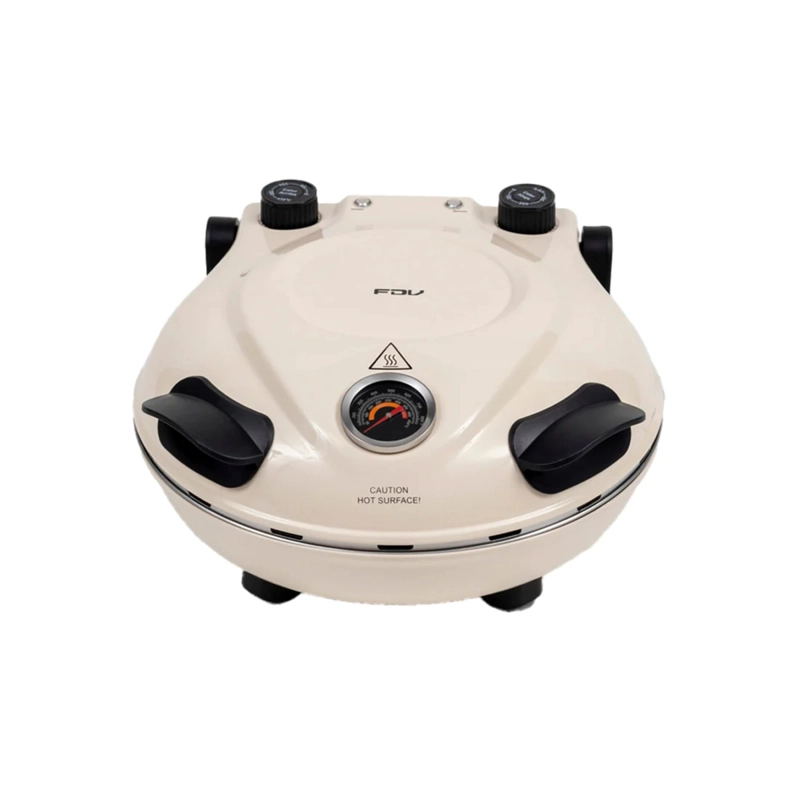 HORNO PIZZA CONTROL DUAL DE TEMPERATURA NAPOLES CREMA FDV - 1