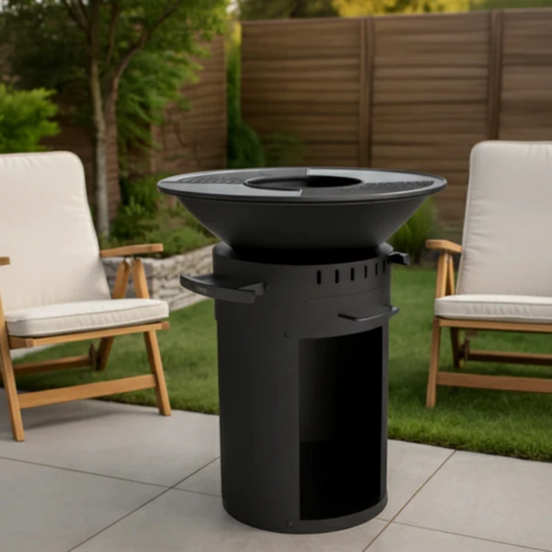 BRASERO CON BORDE DE PARRILLA 68CM FDV - 2