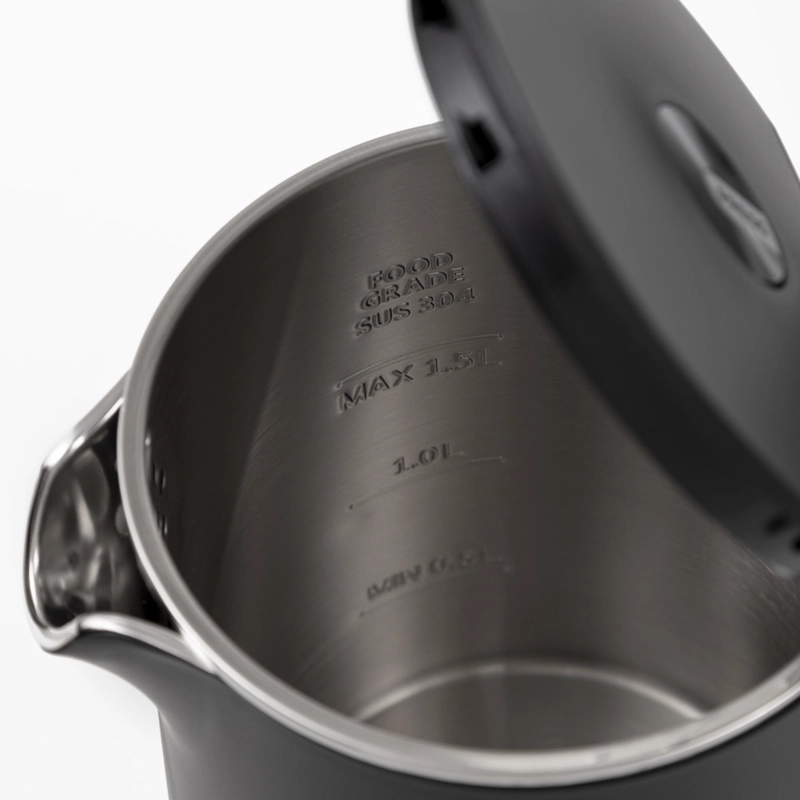 HERVIDOR OSLO 1.5L DIGITAL NEGRO FDV - 7