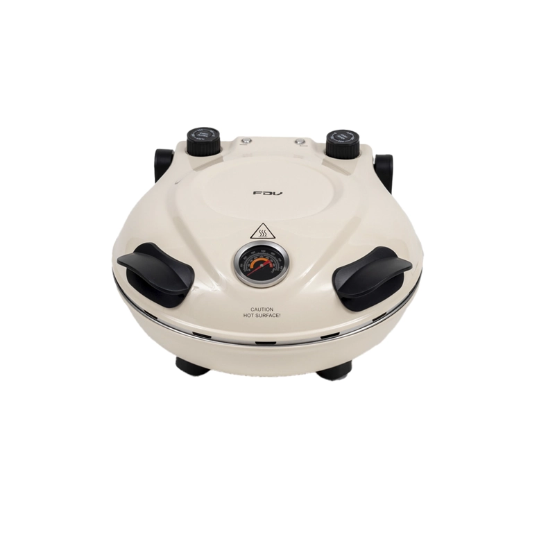 HORNO PIZZA CONTROL DUAL DE TEMPERATURA NAPOLES CREMA FDV - 1