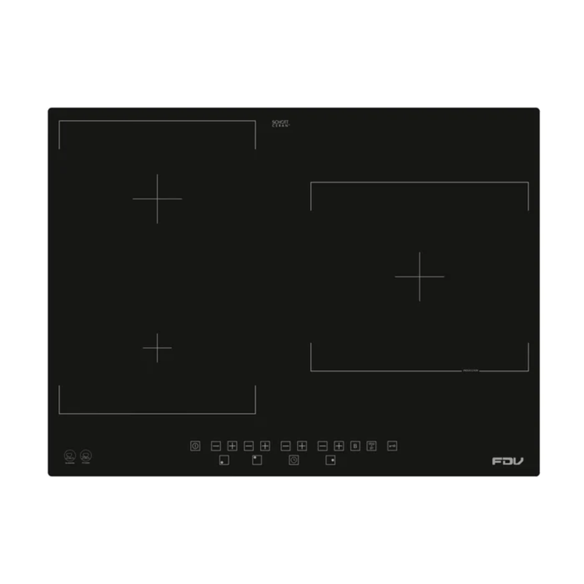 ENCIMERA FDV INDUCCION 3 BLACK 2.0 - 1
