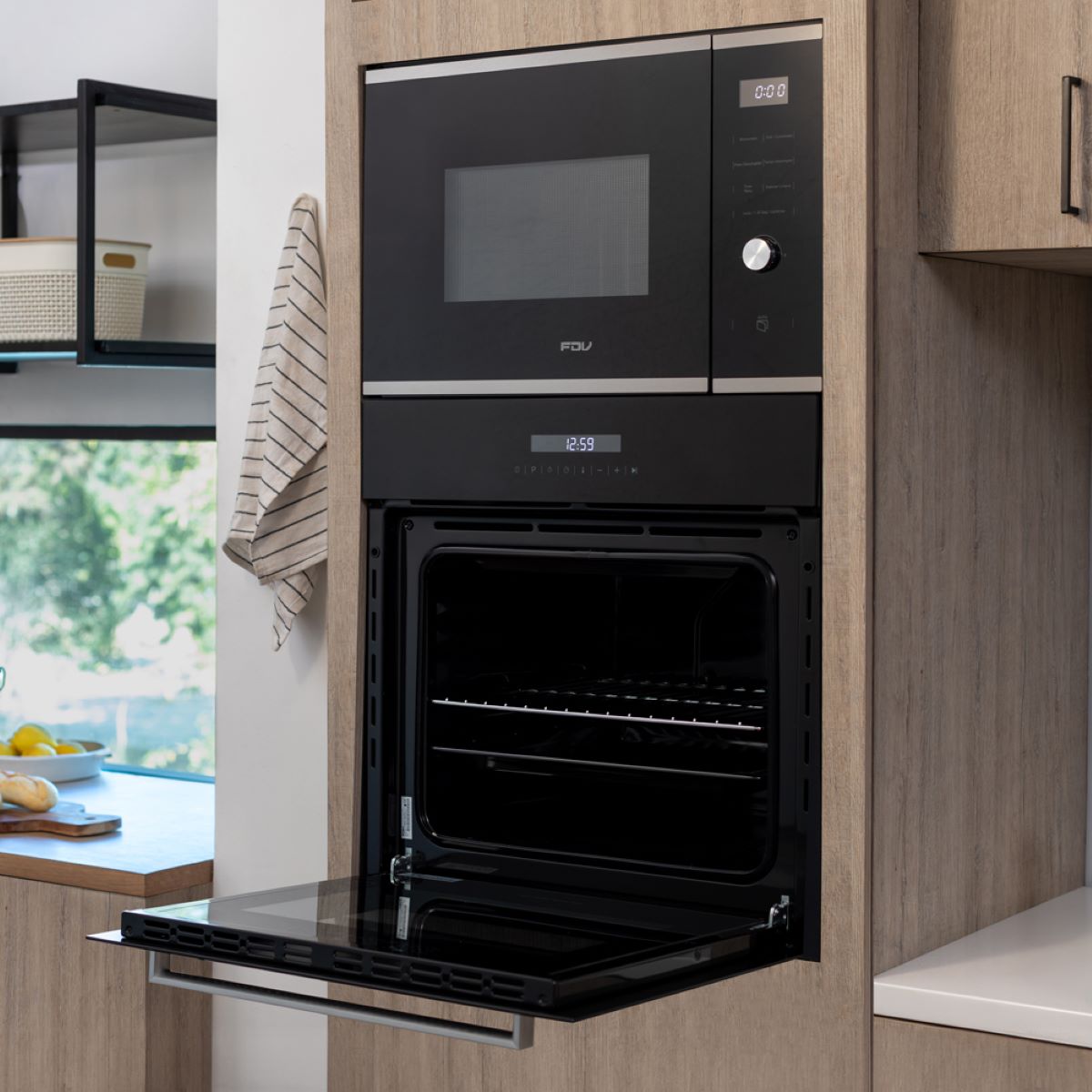 HORNO EMPOTRADO DESIGN TOUCH 60 LTS FDV - 8