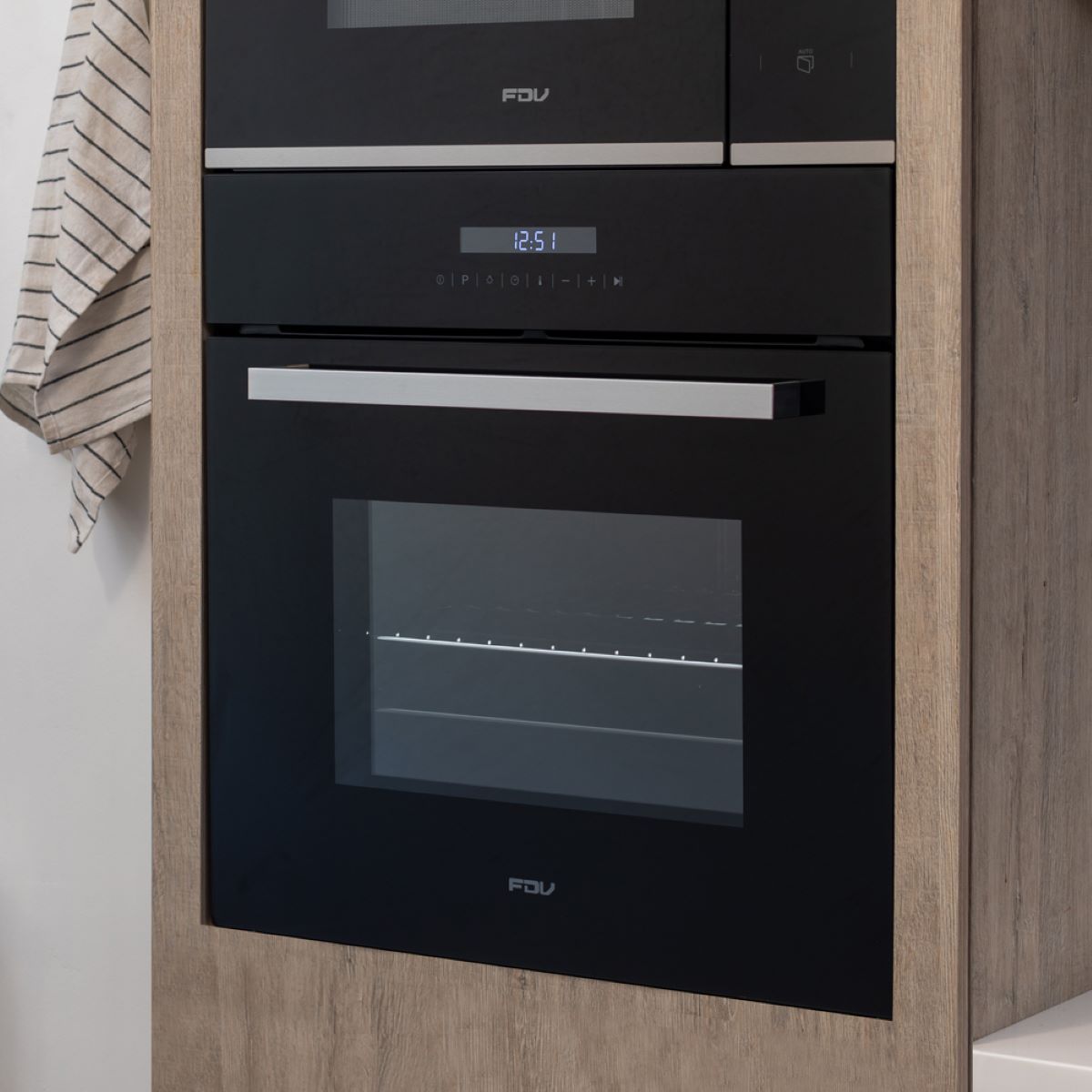 HORNO EMPOTRADO DESIGN TOUCH 60 LTS FDV - 9