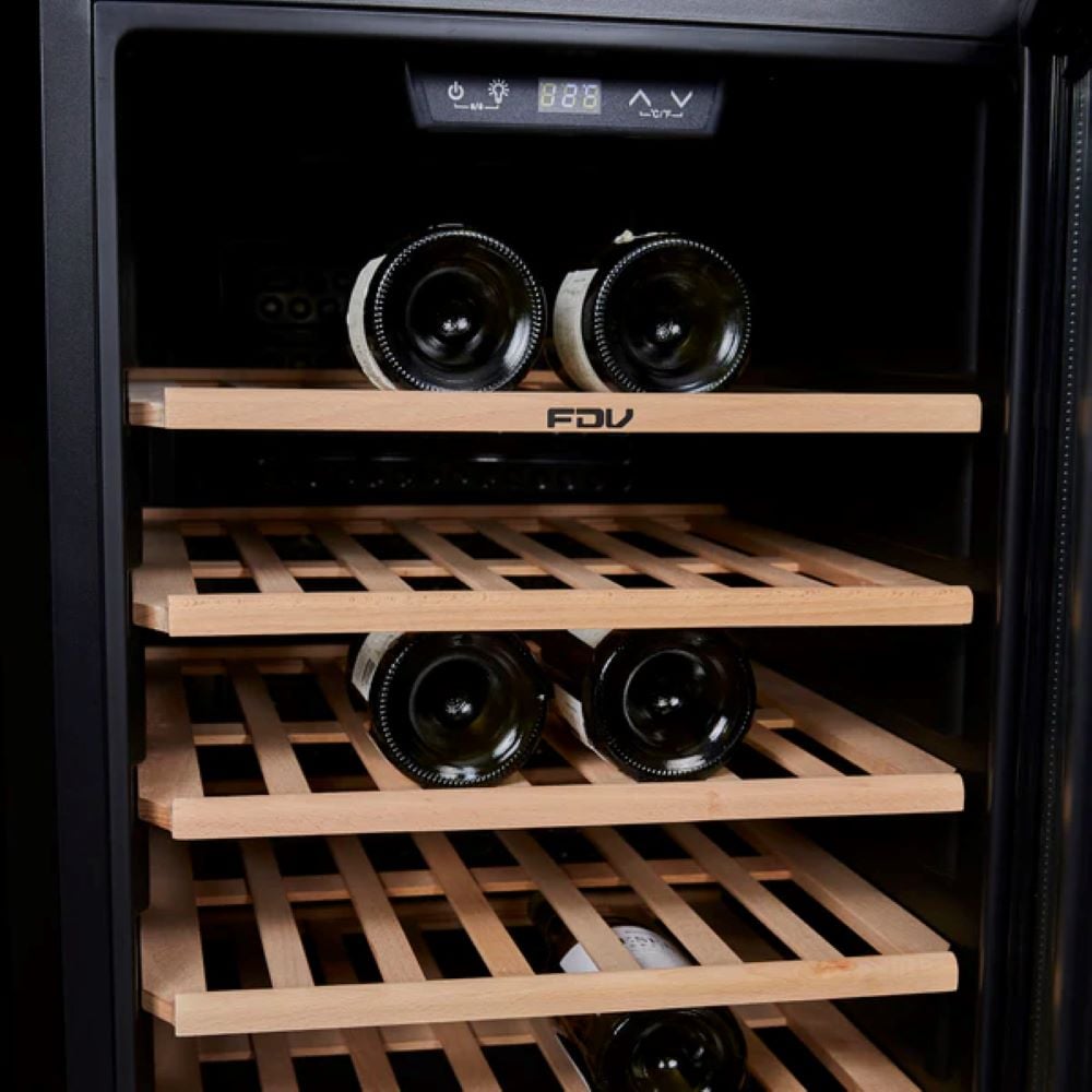 ENFRIADOR DE VINOS FDV BLACK - CAPACIDAD 56 BOTELLAS - 4