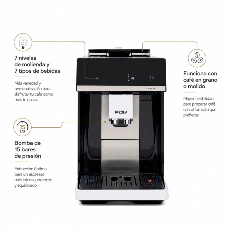 Cafetera Superautomática Libérica FDV - 5