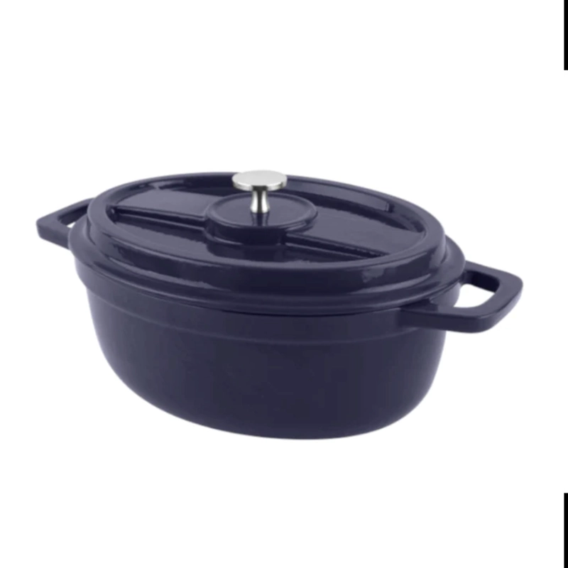OLLA DE HIERRO FUNDIDO AZUL 4,1 LTS COQUINARIA - 2