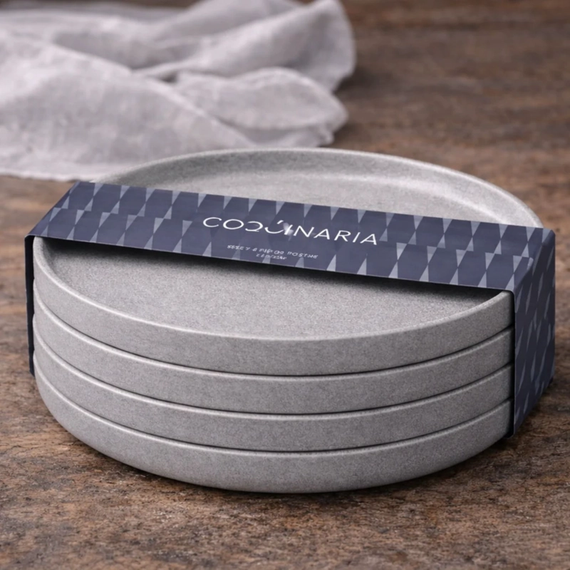 SET 4 PLATOS POSTRE 21,5CMS COQUINARIA - 5