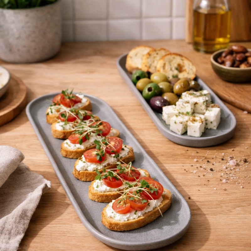 SET 2 PLATOS APERITIVO COQUINARIA - 4