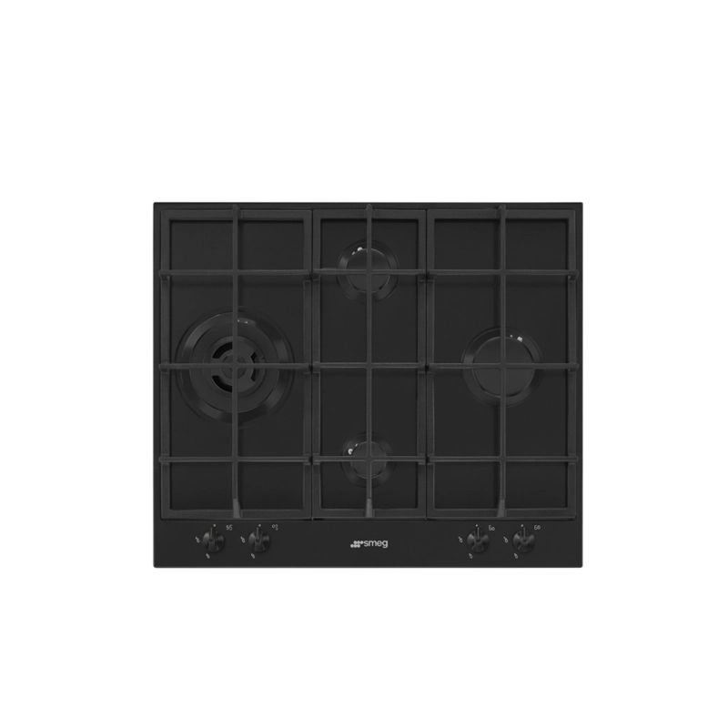 ENCIMERA GAS  4 QUEMADORES 60CM SMEG - 1