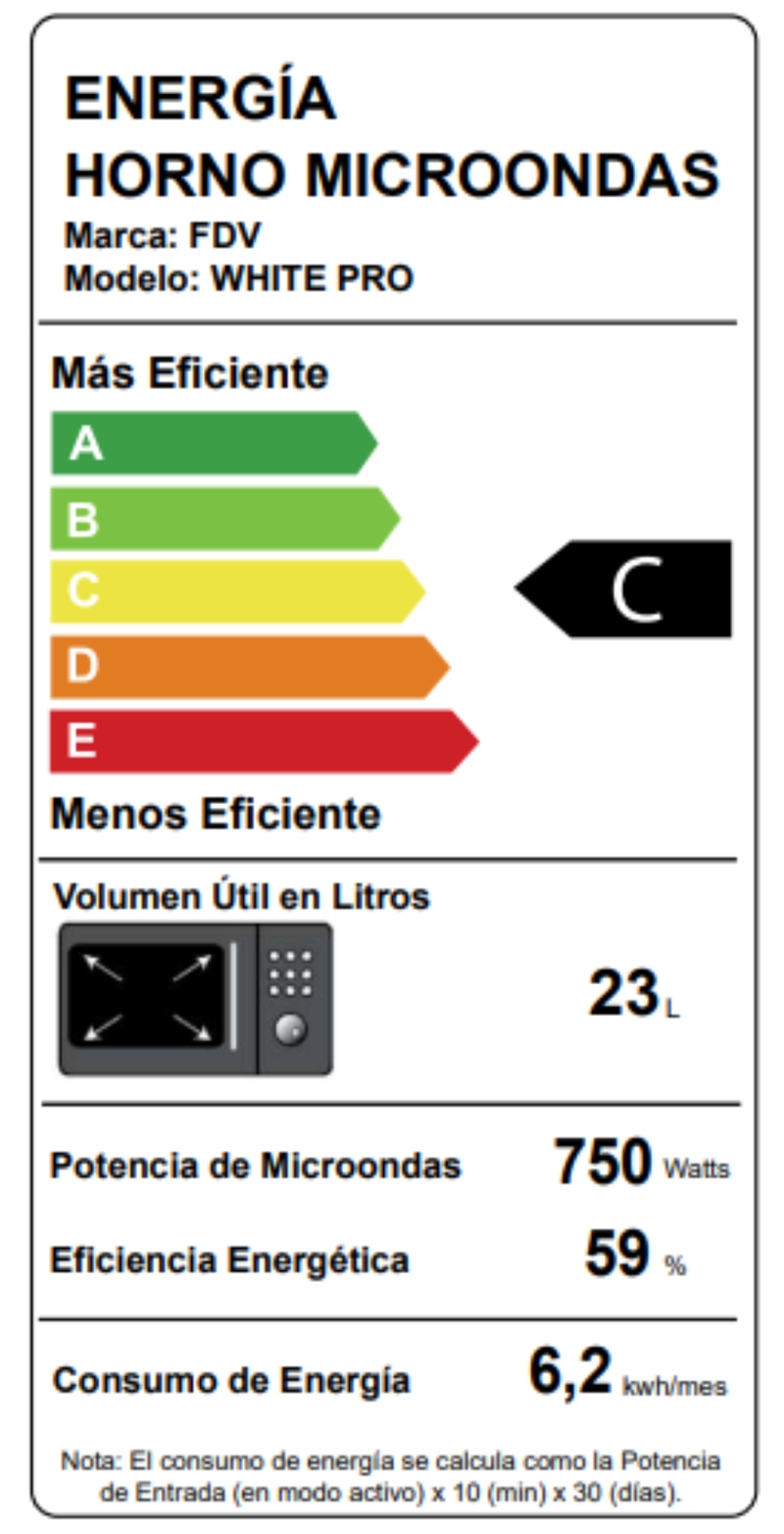 MICROONDAS FDV DELUXE WHITE PRO - 4