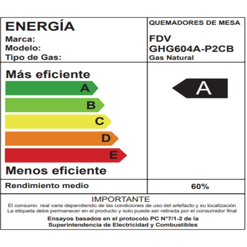 ENCIMERA A GAS NAT SIGNATURE 4 QUEMADORES BLACK MATT  FDV - 4