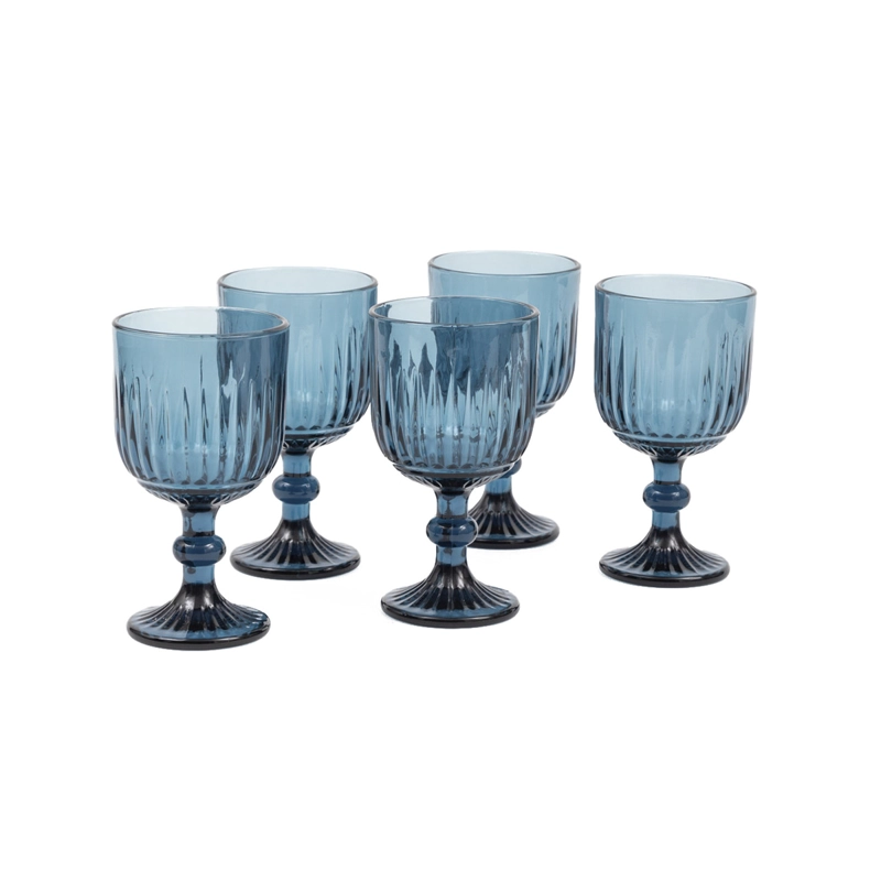 SET X6 COPAS DE VIDRIO COQUINARIA PREMIUM PARA VINO 400ML - 6