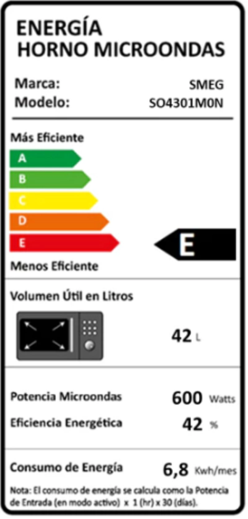 HORNO MICROONDAS SMEG GALILEO MICRO + GRILL - 6