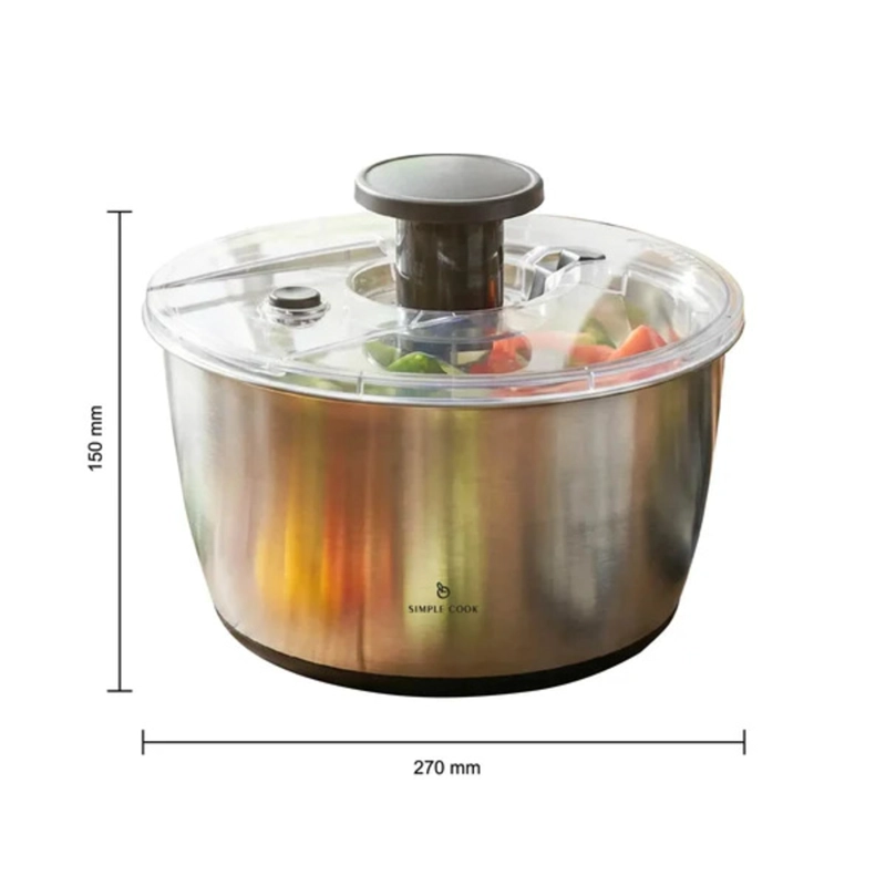 CENTRIFUGADOR Y MANDOLINA PARA VERDURAS SIMPLE COOK - 4