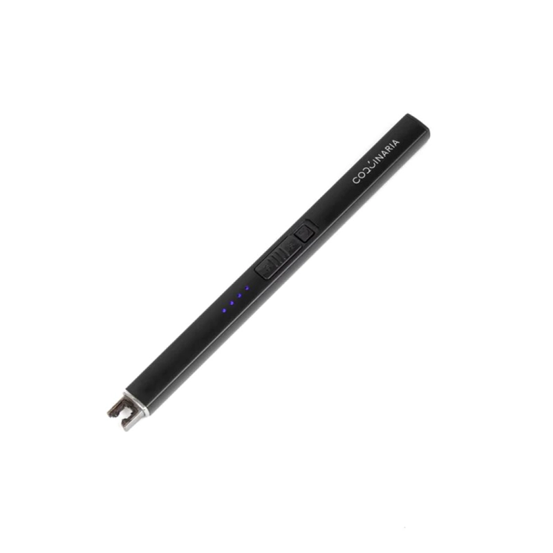 ENCENDEDOR DE VELAS RECARGABLE NEGRO COQUINARIA - 1