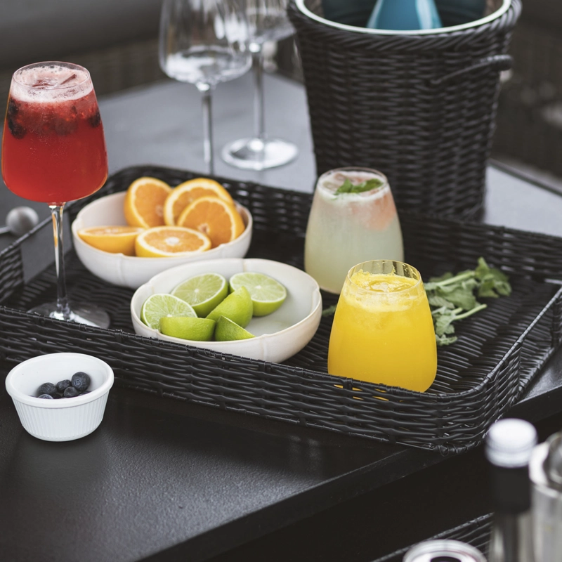 SET X6 COPA DE VIDRIO PRISMA COQUINARIA 495ML - 8