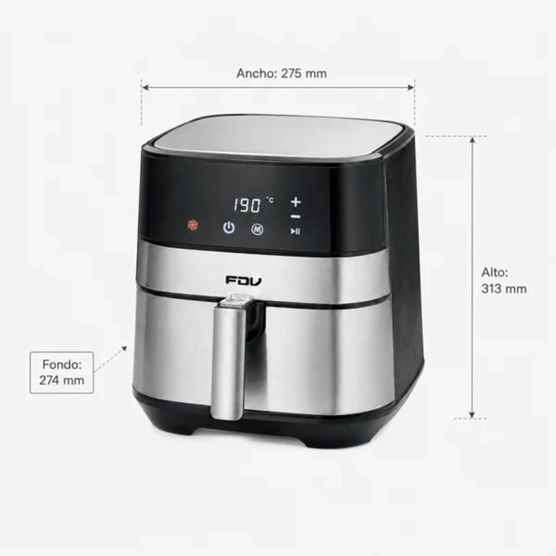 FREIDORA DE AIRE FDV 3.5 LITROS AIRFLOW - 4