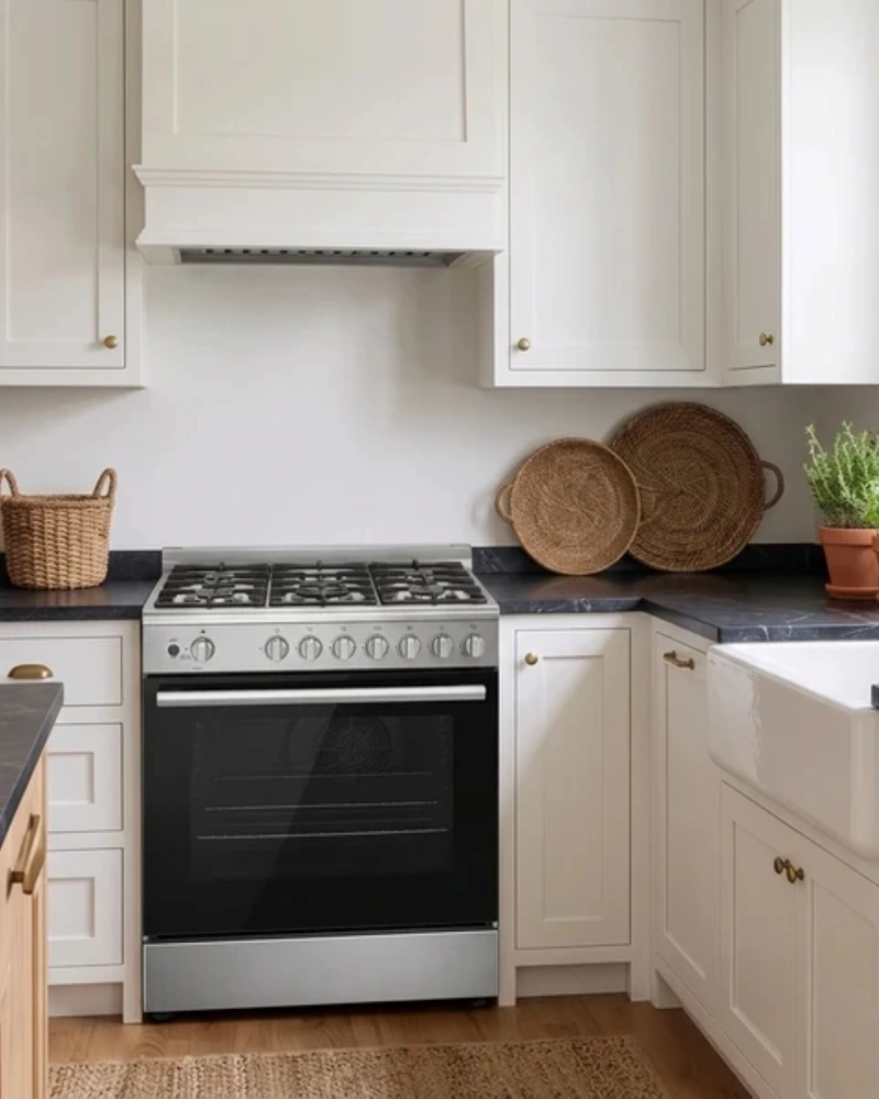 COCINA A GAS LICUADO FREESTANDING VULCANO 5 QUEMADORES FDV - 5