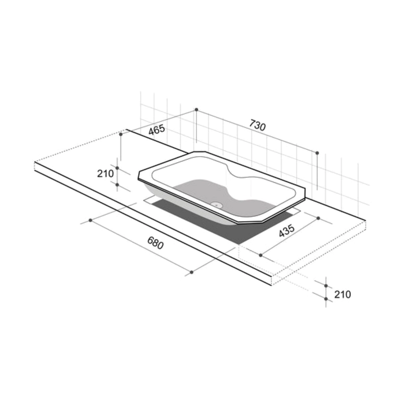 LAVAPLATOS BAJO CUBIERTA ACERO INOX AQUA NANO BLACK FDV - 3