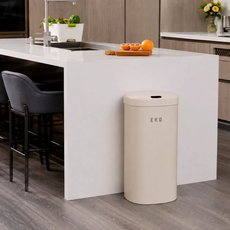 BASURERO VINTAGE SENSOR BIN EKO 28L - 4
