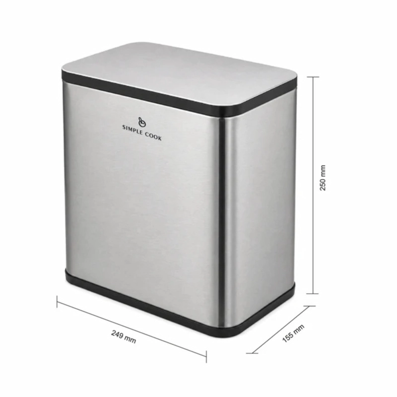 BASURERO ANTIHUELLAS 5 LTS SIMPLE COOK - 3