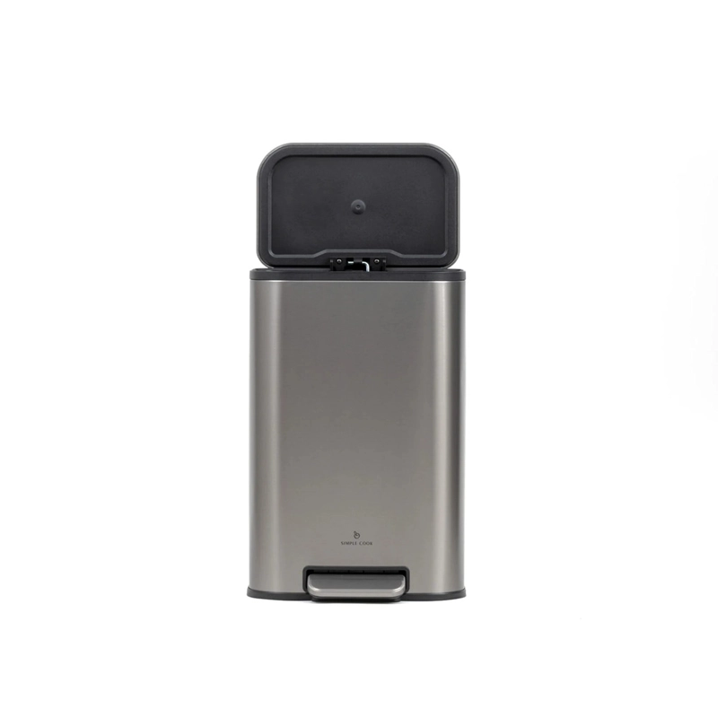 BASURERO MATE CON PEDAL 12 LTS SIMPLE COOK - 8