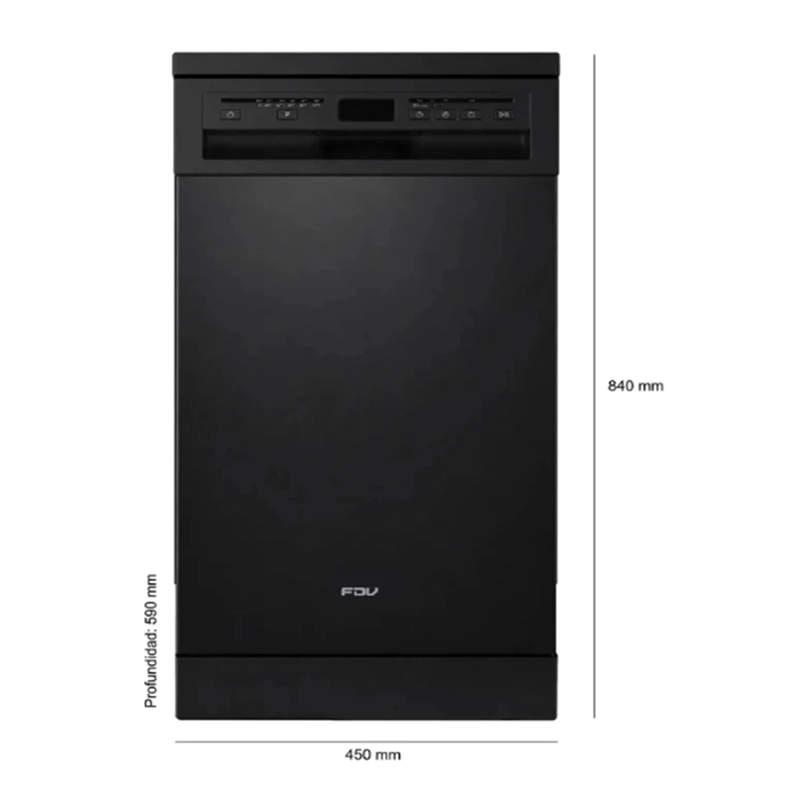 LAVAVAJILLAS FS FDV ACQUA 10C BLACK SS - 2