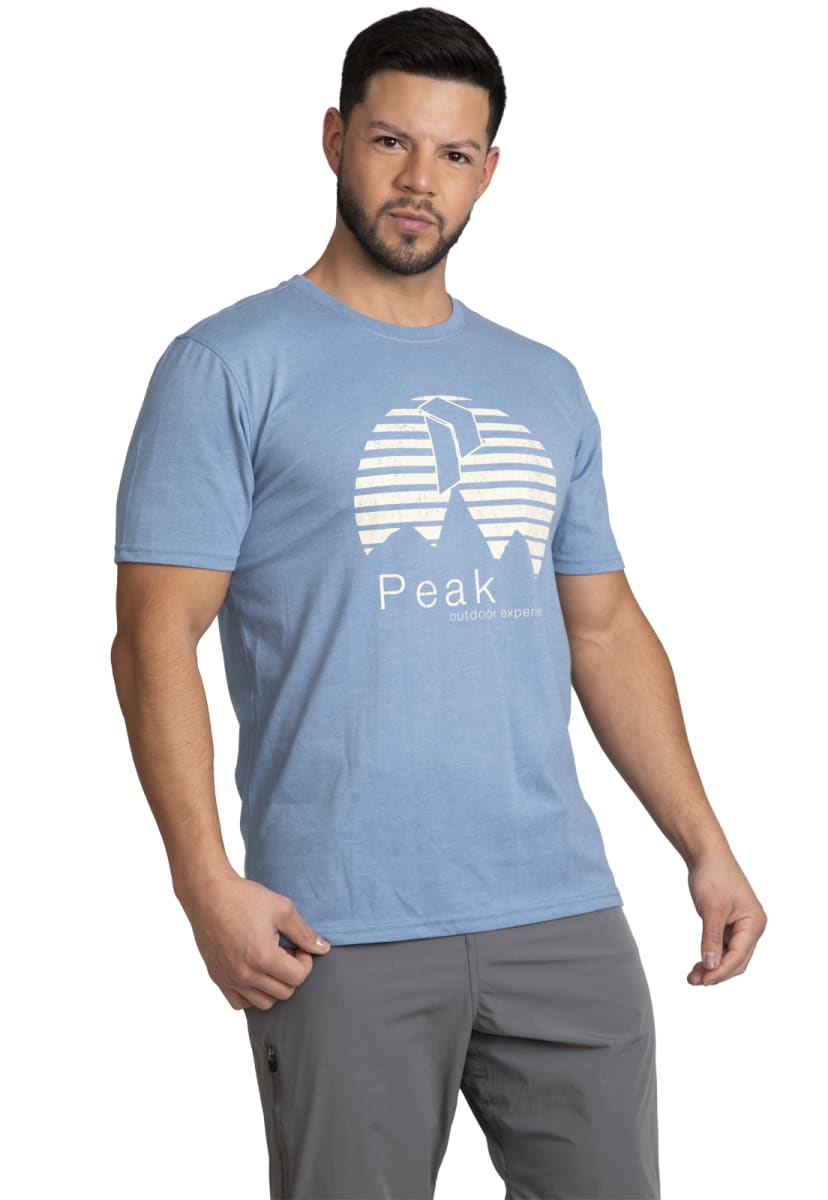POLERA PEAK PERFORMANCE HOMBRE ALFROS AZUL SOMBRA - 1