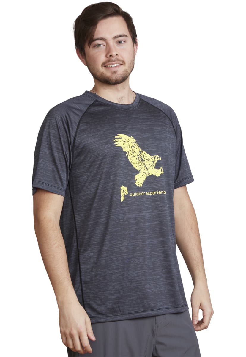 POLERA TECH PEAK PERFORMANCE HOMBRE KALMAR GRIS OSCURO - 1