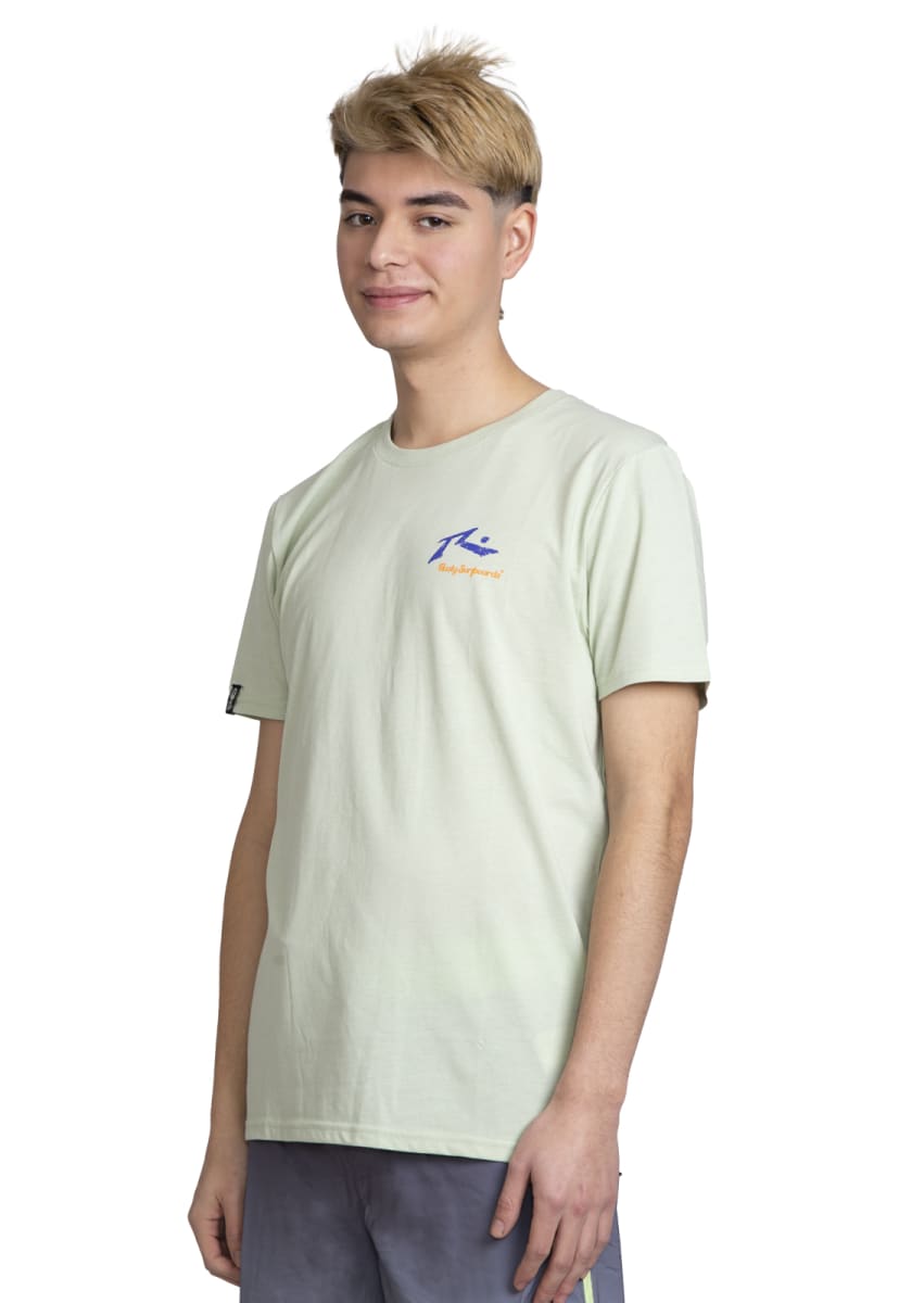 POLERA RUSTY HOMBRE FODDER VERDE SALVIA - 1