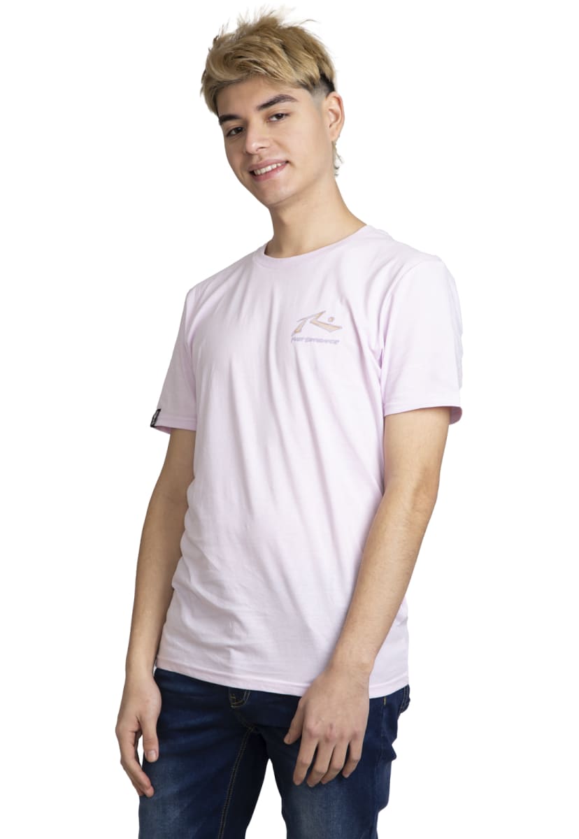 POLERA RUSTY HOMBRE EMBIRA LILA ROSA - 1