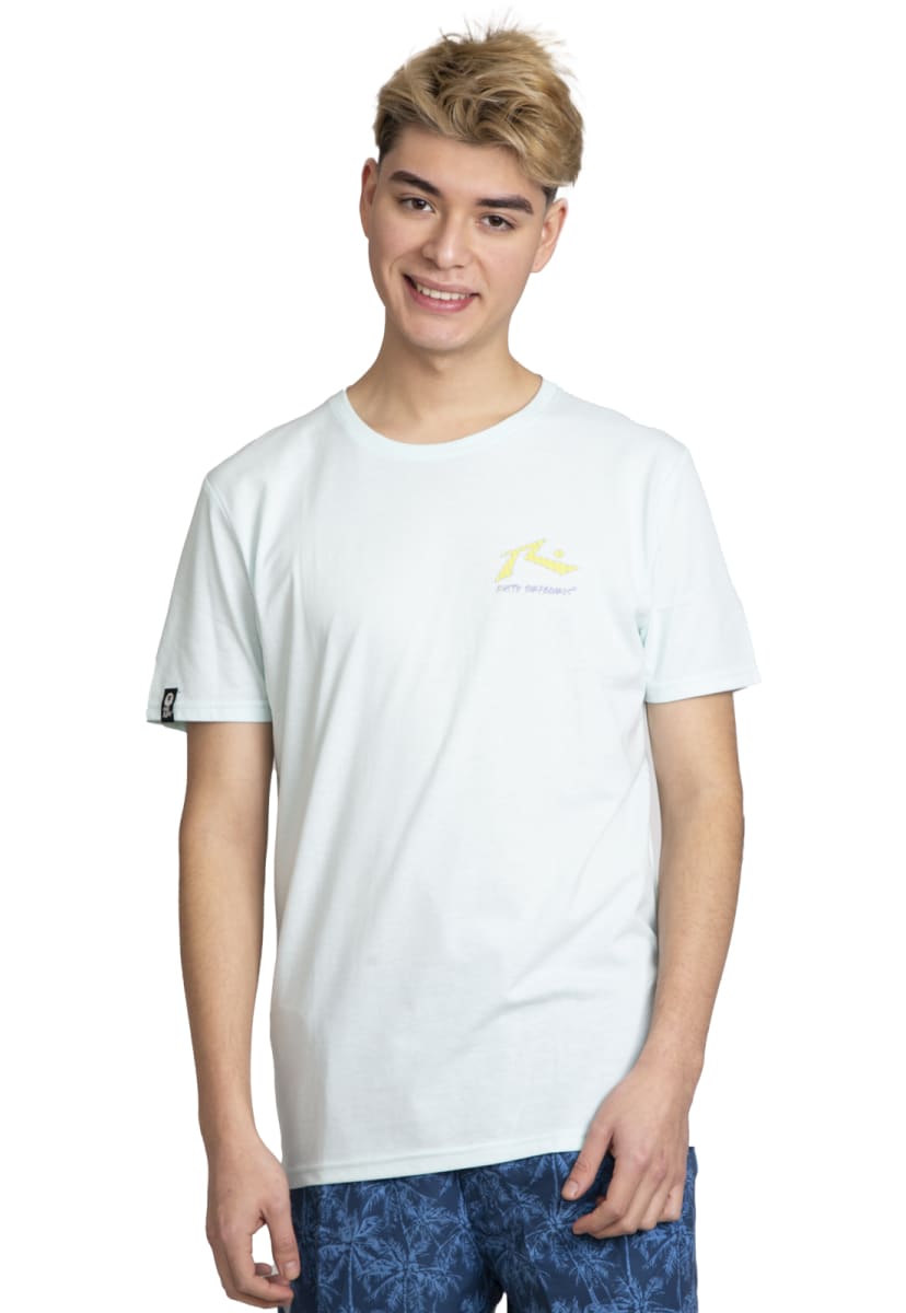 POLERA RUSTY HOMBRE BADI CELESTE CIELO - 1