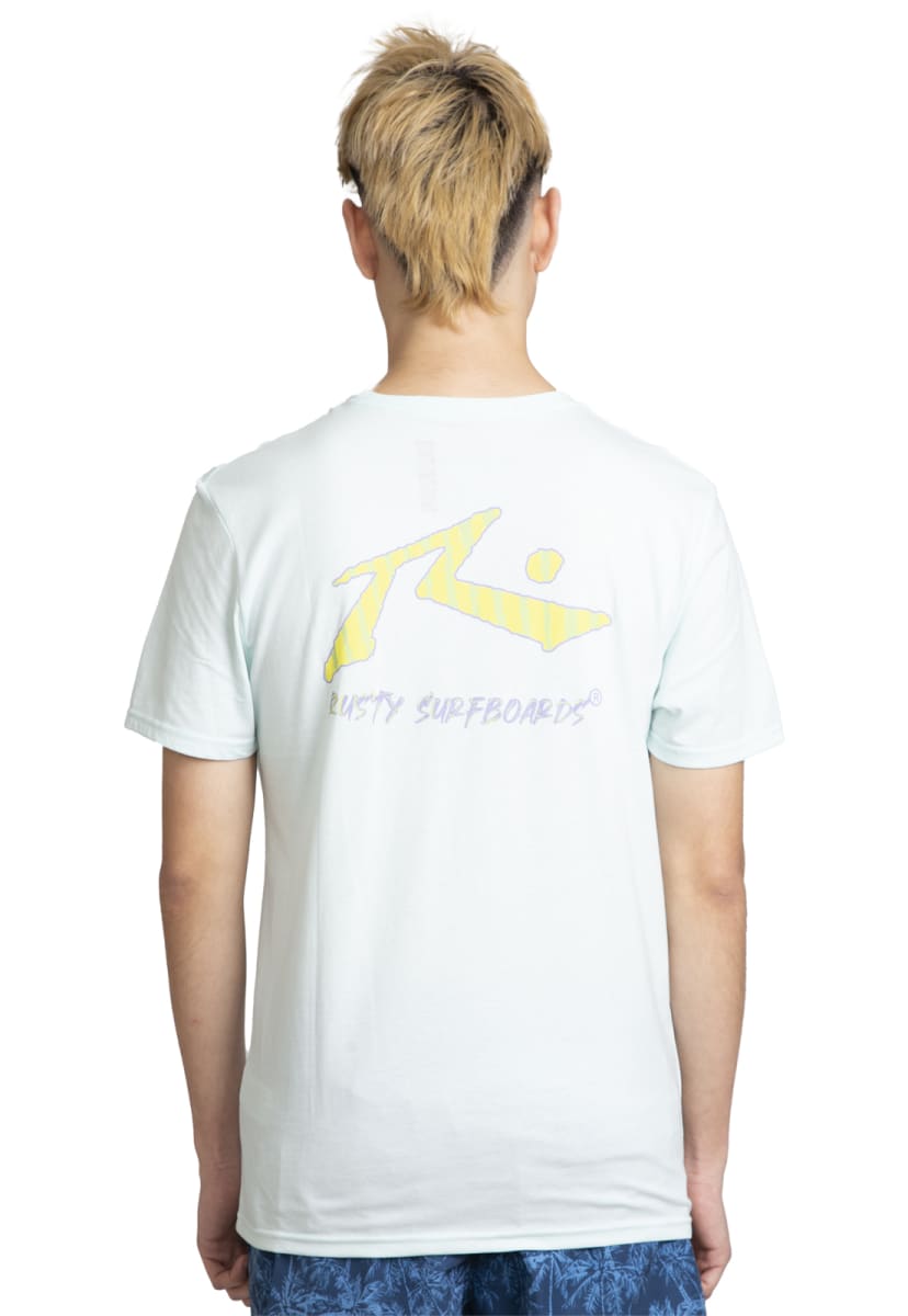 POLERA RUSTY HOMBRE BADI CELESTE CIELO - 2