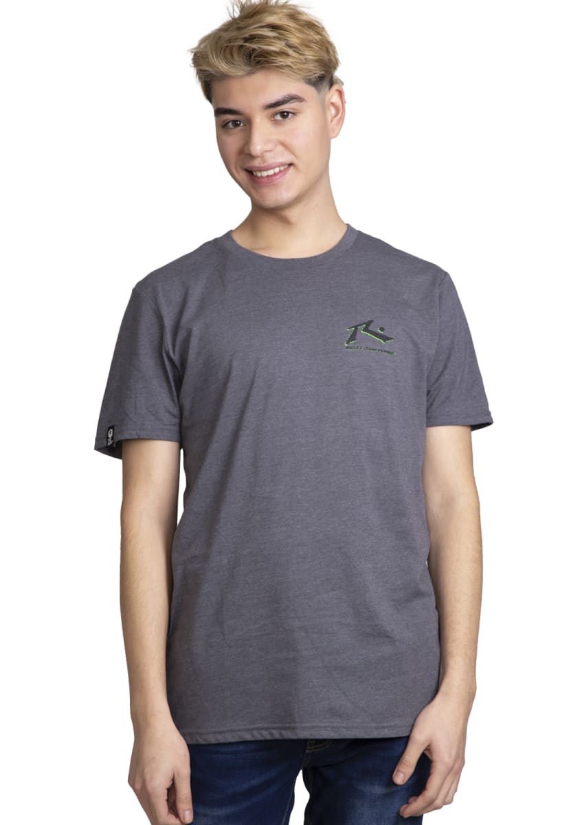 POLERA RUSTY HOMBRE FAKET GRIS OSCURO - 1