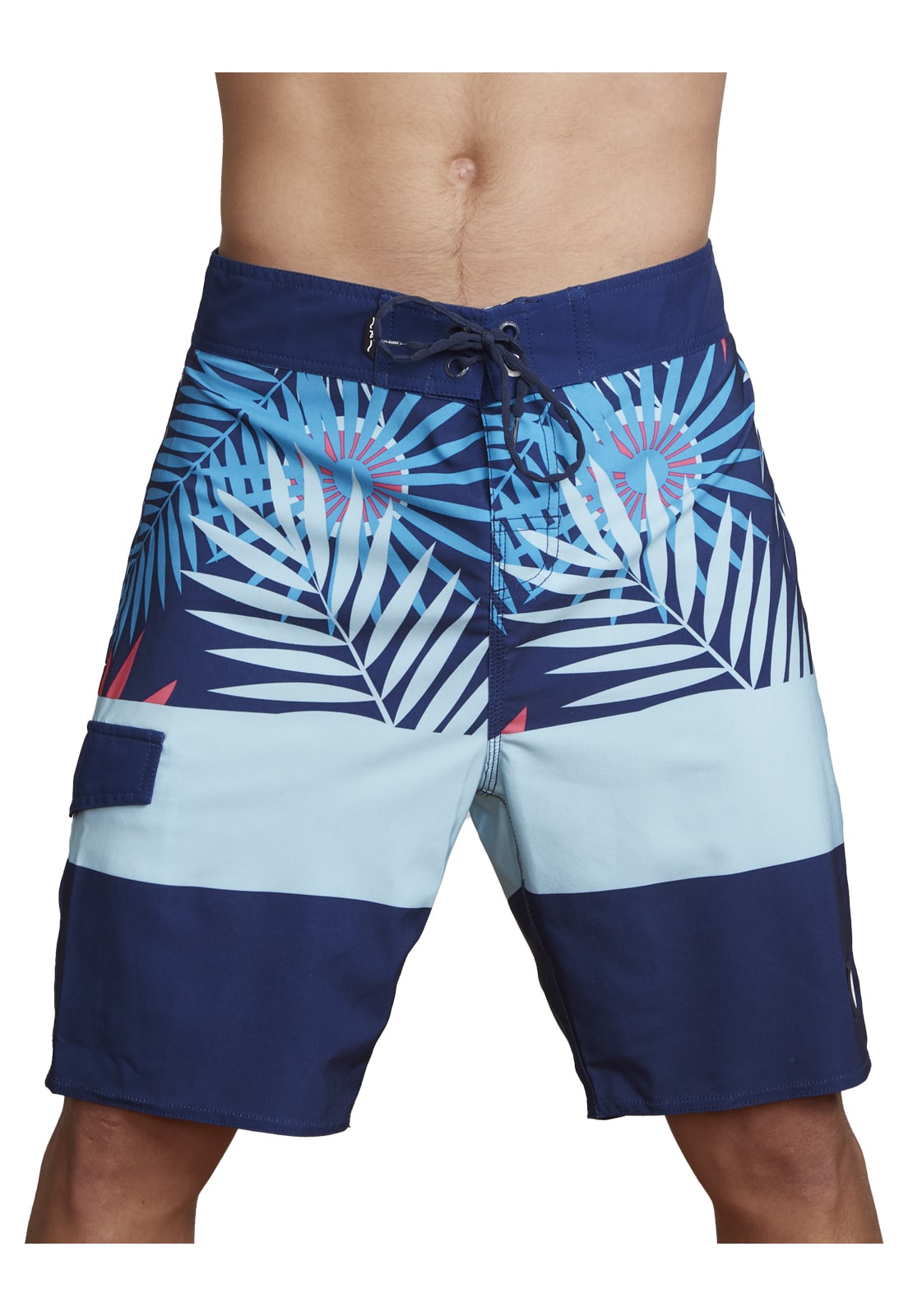 BOARDSHORT RUSTY HOMBRE GUGLIA AZUL OSCURO - 1