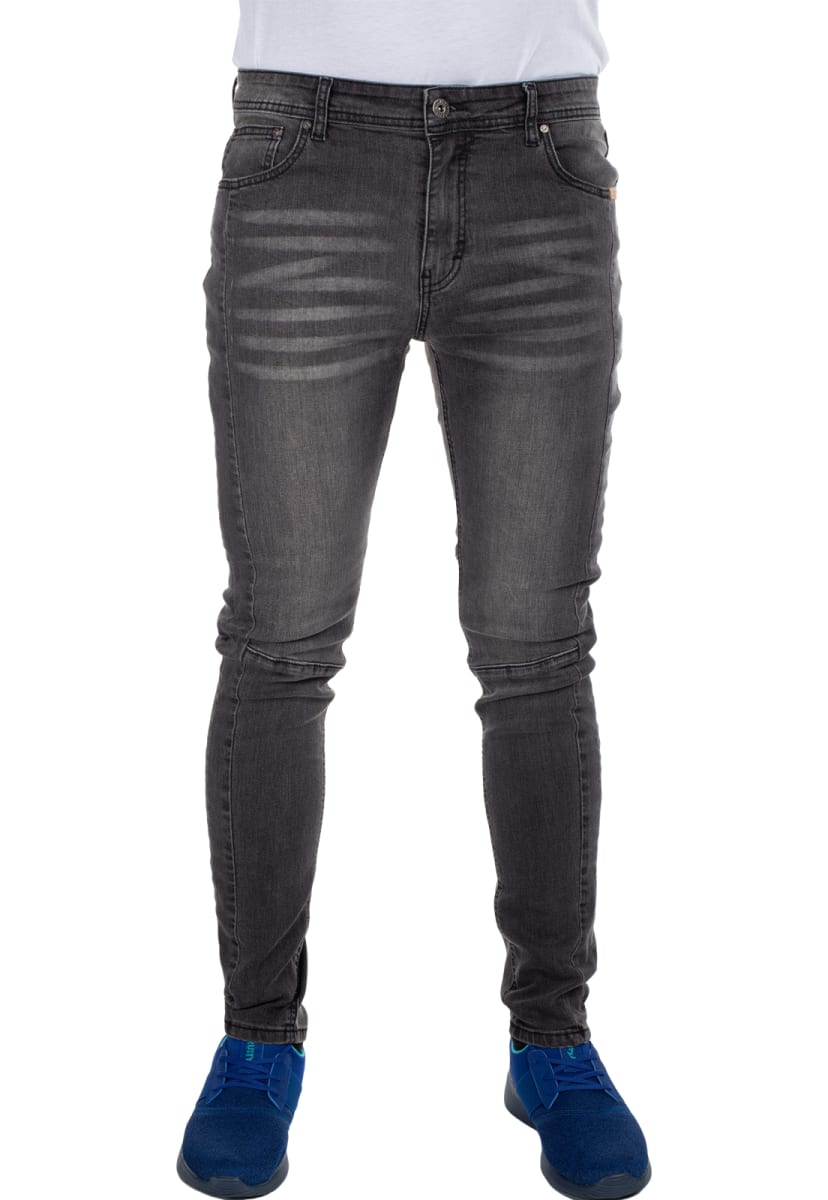 JEANS HOMBRE RUSTY GRIS HORIGOME CONCRETO - 1
