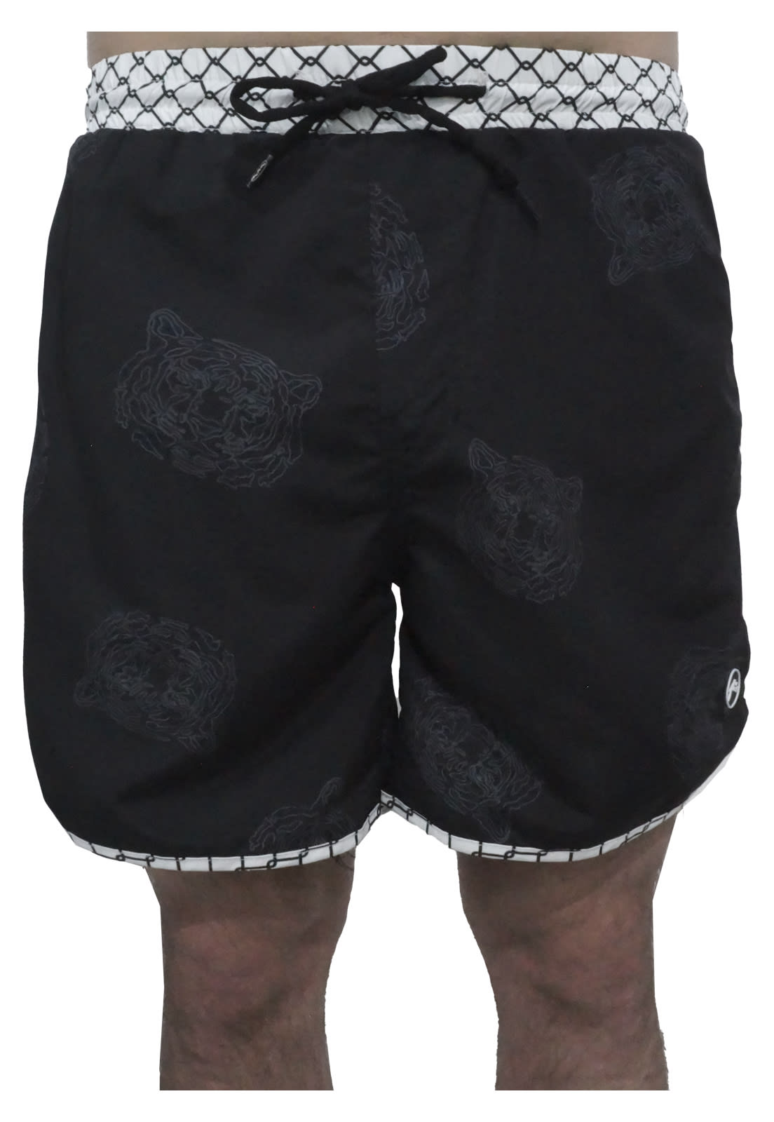 BOARDSHORT TRUNK RUSTY HOMBRE BAKU BLACK - 1