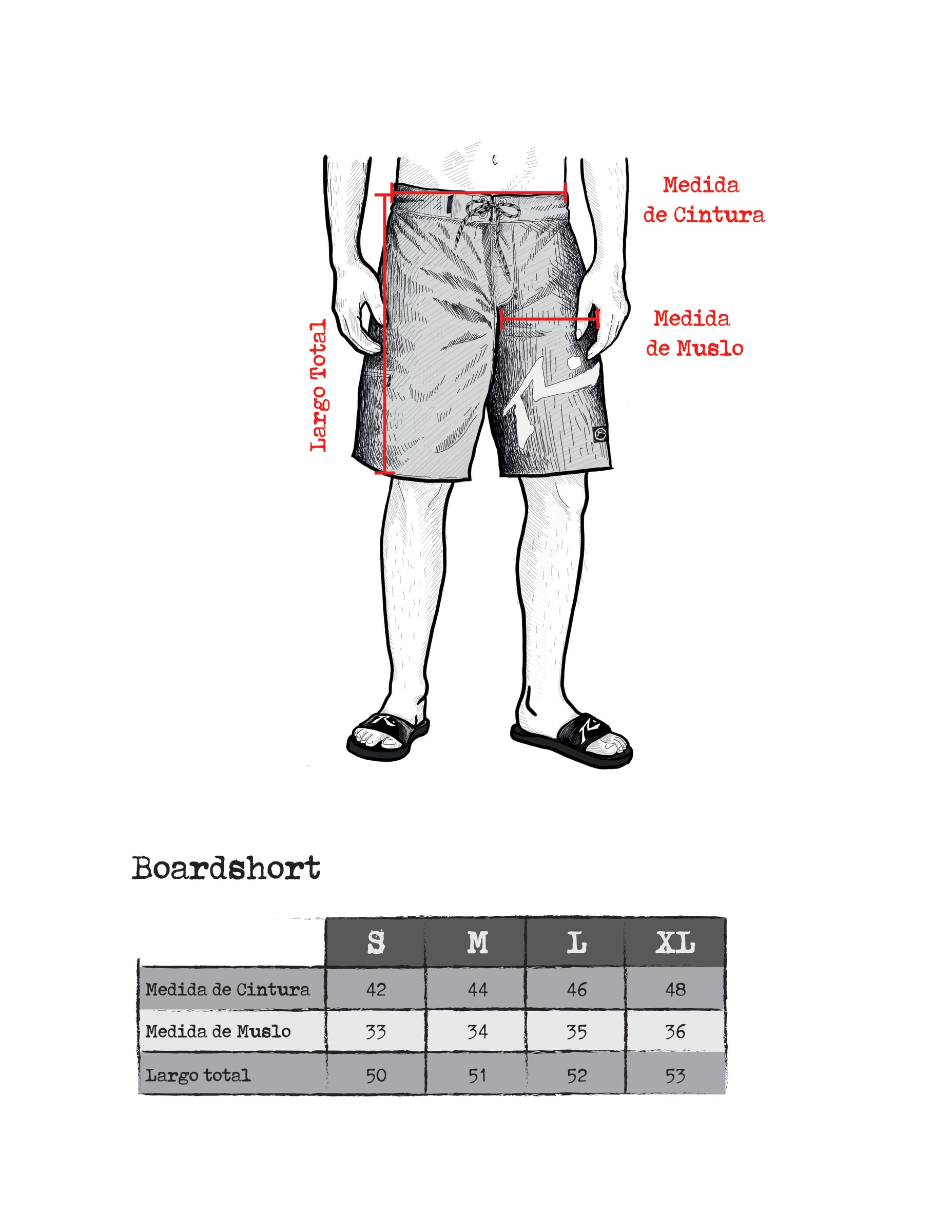 BOARDSHORT RUSTY HOMBRE MARAJA CHARCOAL - 3