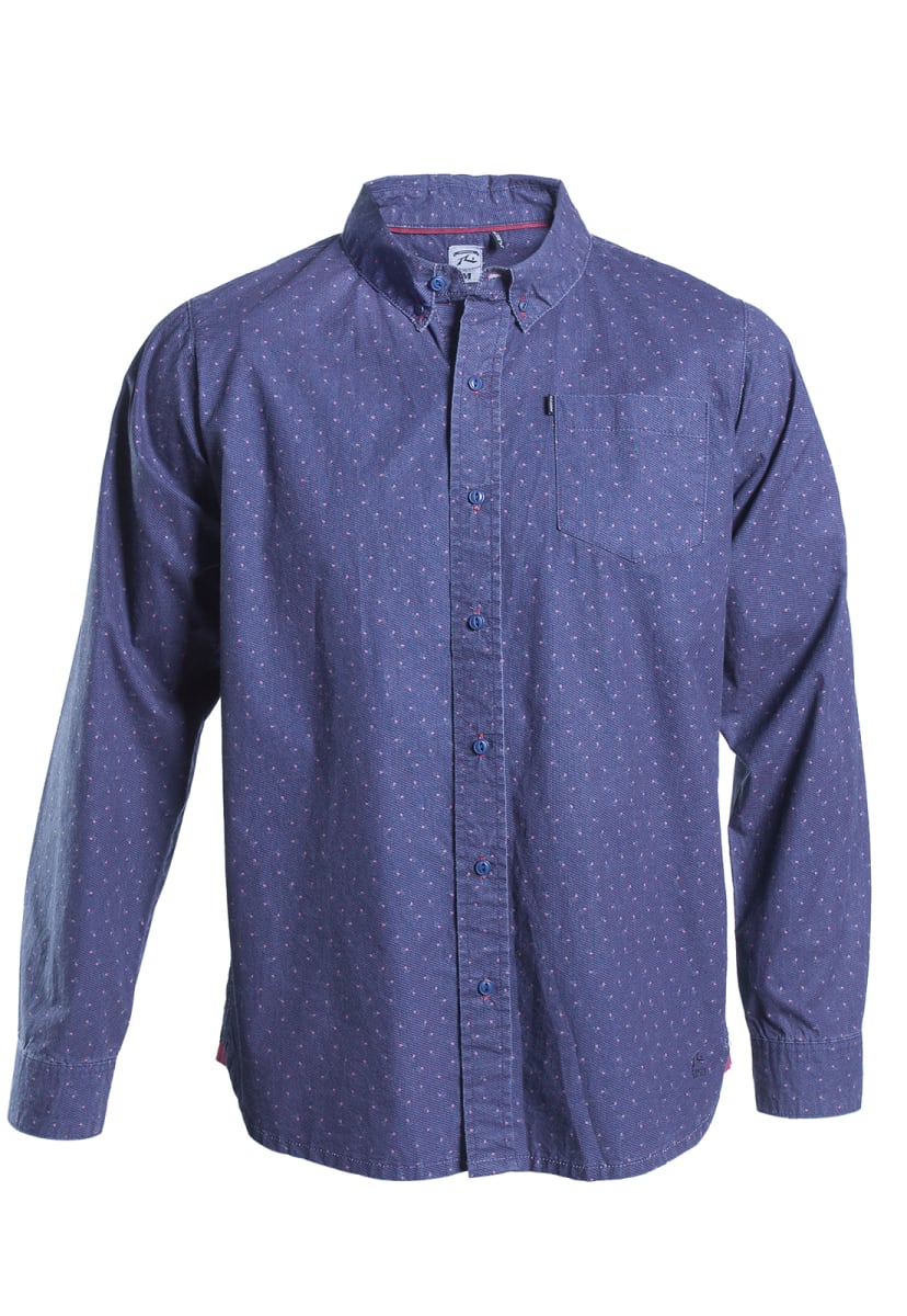 SHIRT RUSTY HOMBRE GLADSTONE TOTAL ECLIPSE - 1